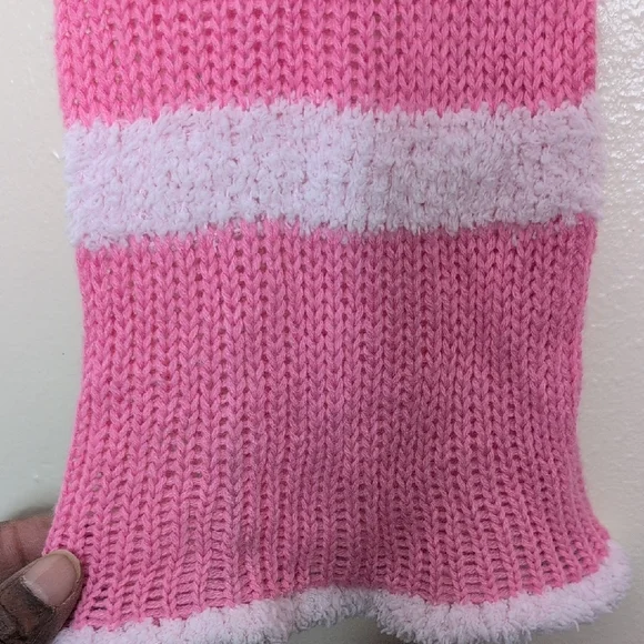 Hello Kitty Stripe Bolero Crop Shrug Hot Topic Women Pink and White SM - Picture 5 of 7